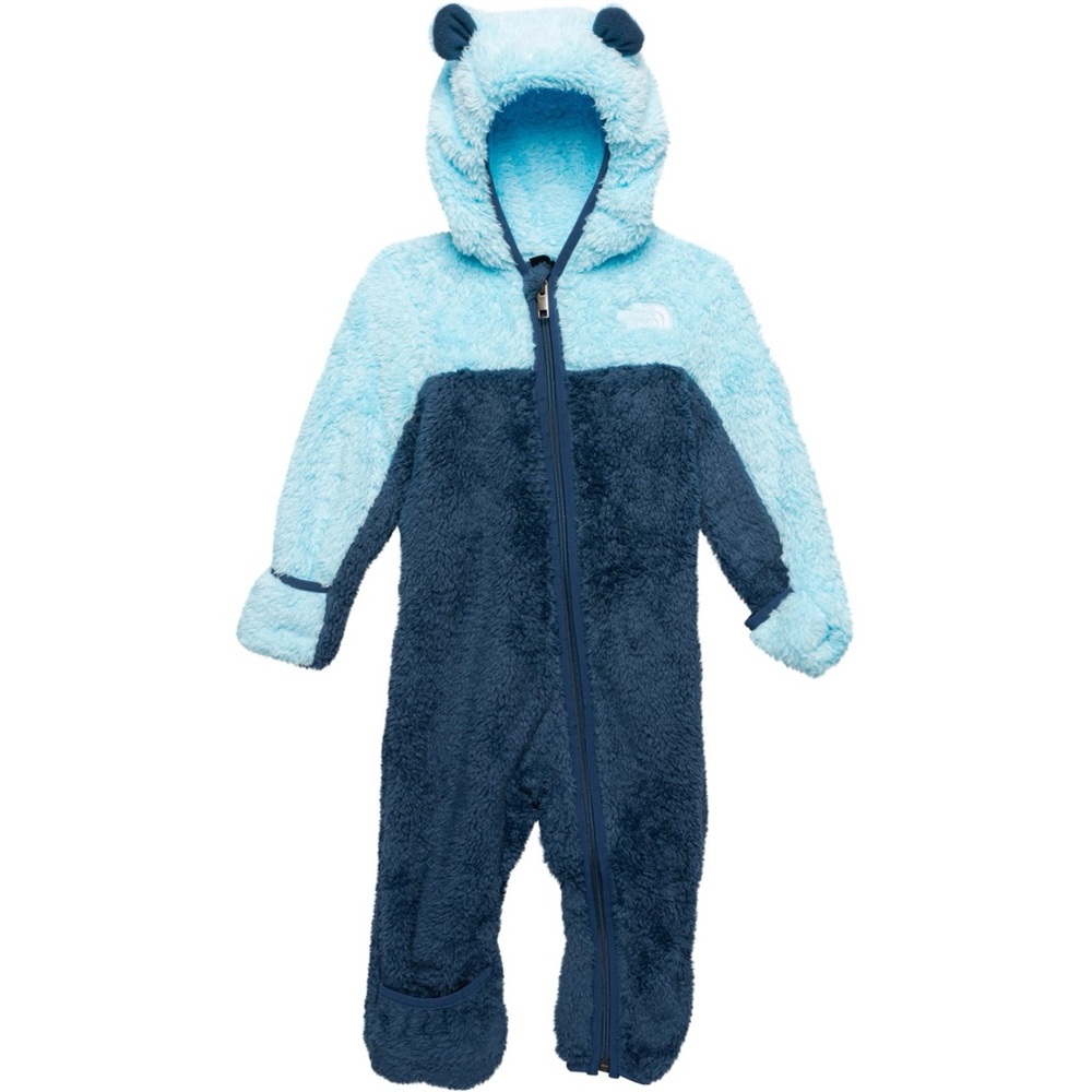 Cozy Blue Fleece Kids One Piece